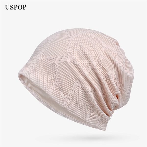 uspop 2019 spring hat fashion casual mesh breathable skullies solid color soft beanies hat female elastic, Blue;gray
uspop 2019 spring hat fashion casual mesh breathable skullies solid color soft beanies hat female elastic, Blue;gray