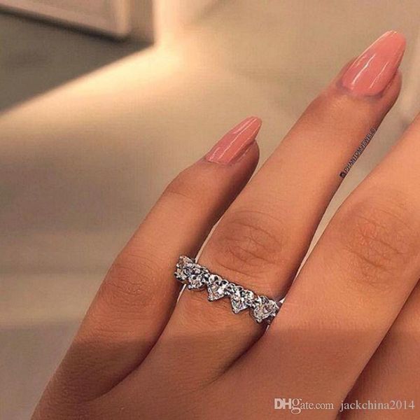 choucong luxury jewelry 925 sterling silver pear cut white z cz diamond women wedding engagement heart band ring for mother's day gift, Slivery;golden
choucong luxury jewelry 925 sterling silver pear cut white z cz diamond women wedding engagement heart band ring for mother's day gift, Slivery;golden