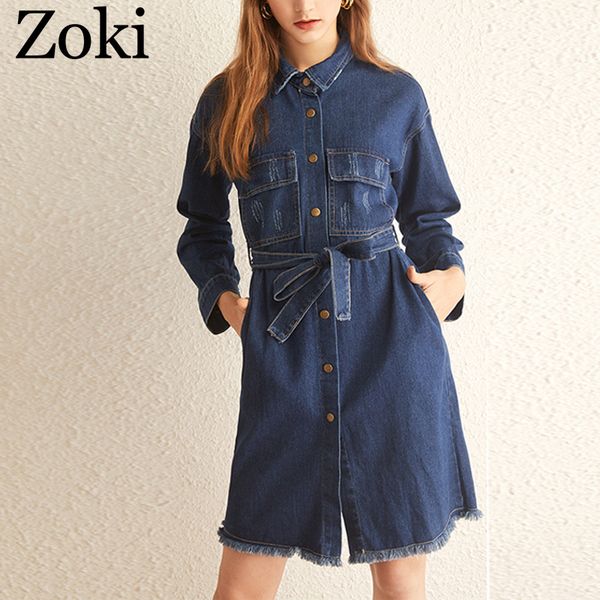 zoki plus size vintage women long jackets autumn winter blue denim long sleeve thick coats tassel female street wear jeans 2019, Black;brown
zoki plus size vintage women long jackets autumn winter blue denim long sleeve thick coats tassel female street wear jeans 2019, Black;brown