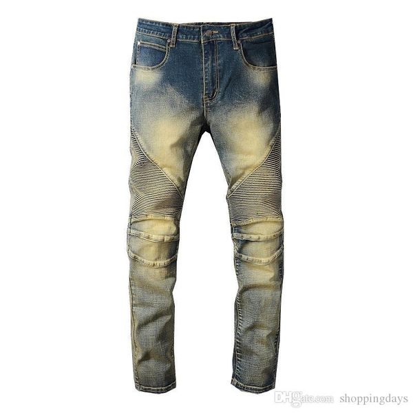 дизайнер джинсы проблемные ripped байкер slim fit motorcycle biker denim для мужчин хип-хоп тан мужские джинсы, Blue
дизайнер джинсы проблемные ripped байкер slim fit motorcycle biker denim для мужчин хип-хоп тан мужские джинсы, Blue