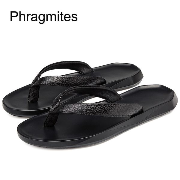 phragmites summer mens flip flops anti-slip leather slippers black outdoors mens shoes personality sandalias mujer 2019
phragmites summer mens flip flops anti-slip leather slippers black outdoors mens shoes personality sandalias mujer 2019