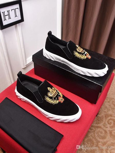 2019 fashion men women luxury designer sneakers open shoes with casual shoes size 38-44 ht190618, Black
2019 fashion men women luxury designer sneakers open shoes with casual shoes size 38-44 ht190618, Black