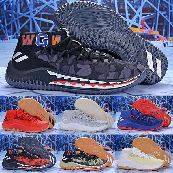 Новейшая Dame 4 X Shark Camo Зеленая мужская баскетбольная обувь WGM Спортивная обувь Damian L
Новейшая Dame 4 X Shark Camo Зеленая мужская баскетбольная обувь WGM Спортивная обувь Damian L