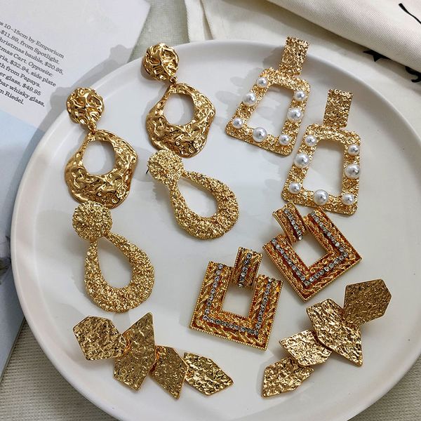 jjfoucs fashion statement earrings 2020 gold silver geometric square with simulated pearl drop earrings for women female jewelry
jjfoucs fashion statement earrings 2020 gold silver geometric square with simulated pearl drop earrings for women female jewelry
