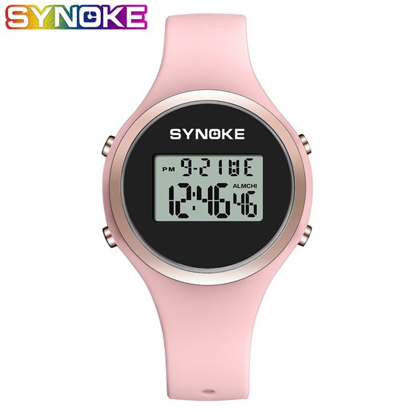synoke women sport watch pink silicone digital candy color alarm chronograph multifunction fashioon gril wristwatch, Slivery;brown
synoke women sport watch pink silicone digital candy color alarm chronograph multifunction fashioon gril wristwatch, Slivery;brown