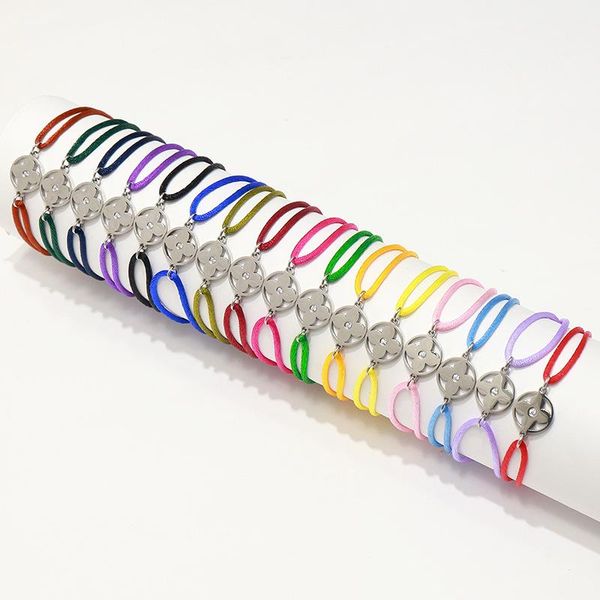 горячий продаем большой бренд простого нержавеющей стали красочность канат браслет для женщин тканого браслета клевера цветок шарм ювелирных, Black
горячий продаем большой бренд простого нержавеющей стали красочность канат браслет для женщин тканого браслета клевера цветок шарм ювелирных, Black