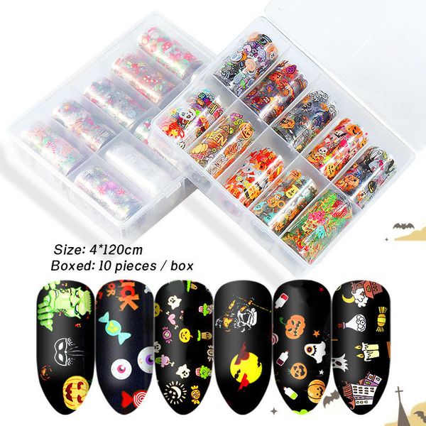 2019 nail sticker halloween christmas sticker nail art water transfer diy manicure decoration, Black
2019 nail sticker halloween christmas sticker nail art water transfer diy manicure decoration, Black