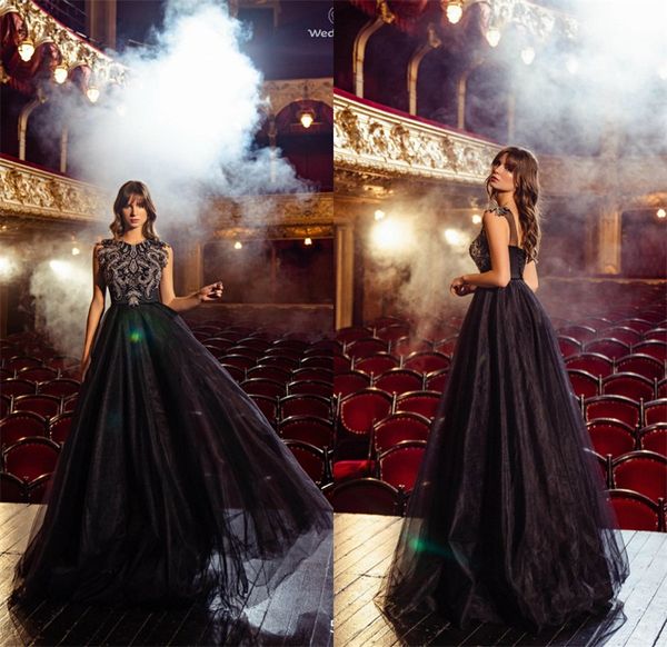 2020 sell glitter evening dresses tulle jewel sleeveless appliqued beaded crystal prom dress ruched sweep train custom made party gowns, Black;red
2020 sell glitter evening dresses tulle jewel sleeveless appliqued beaded crystal prom dress ruched sweep train custom made party gowns, Black;red