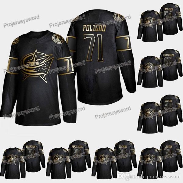 Columbus Blue Jackets Nick Foligno 2019 Golden Edition Jersey Sergei Bobrovsky Josh Anderson Matt Duchene Boone Jenner David Savard Jerseys 
Columbus Blue Jackets Nick Foligno 2019 Golden Edition Jersey Sergei Bobrovsky Josh Anderson Matt Duchene Boone Jenner David Savard Jerseys