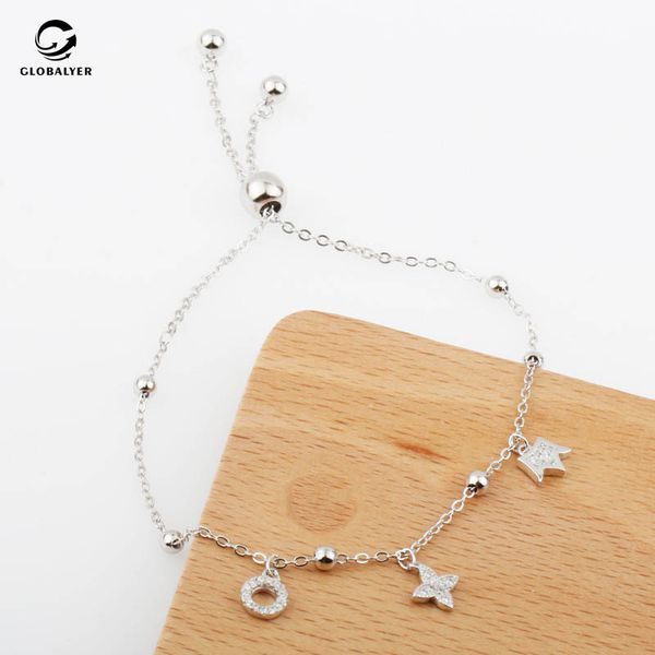 round bead adjustment and drawing fashion zircon bracelet female s925 sterling silver crystal crown bracelet, Golden;silver
round bead adjustment and drawing fashion zircon bracelet female s925 sterling silver crystal crown bracelet, Golden;silver