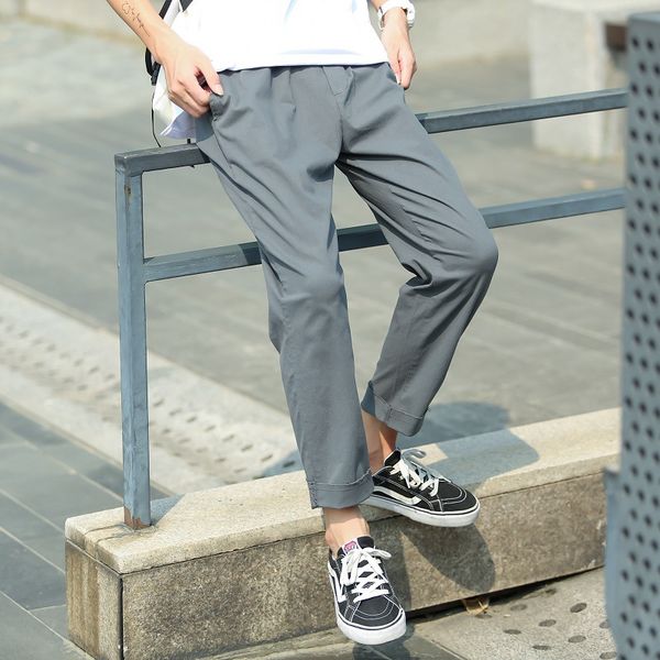 19 spring summer casual pants men's slim fit thin skinny pants micro elastic harem men's korean-style trend trousers, White;black
19 spring summer casual pants men's slim fit thin skinny pants micro elastic harem men's korean-style trend trousers, White;black