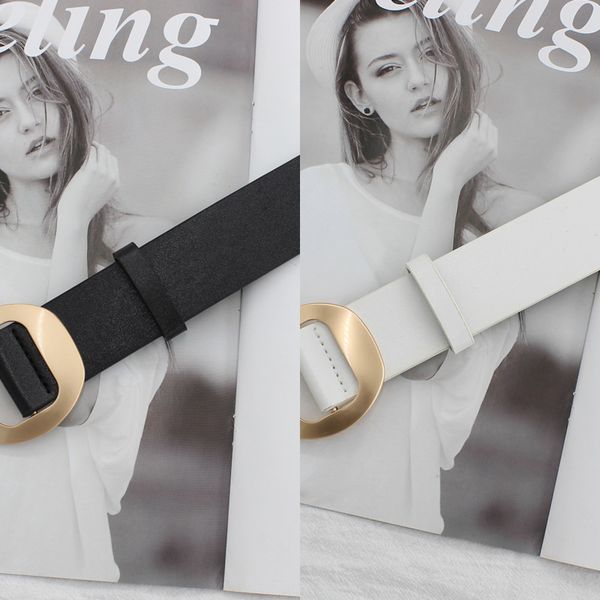 student bfwind casual pants hole-decorative wide belt female round japanese buckle non-hole casual pants belt, Black;brown 
student bfwind casual pants hole-decorative wide belt female round japanese buckle non-hole casual pants belt, Black;brown