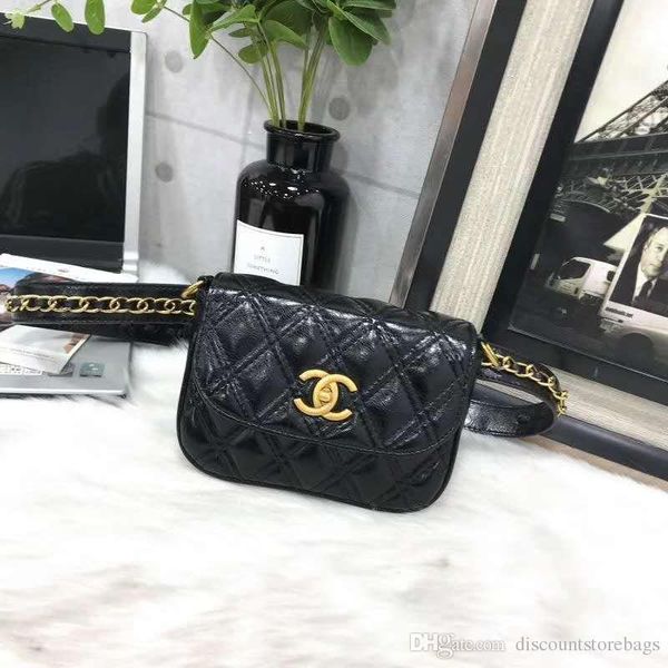 Top Quality Famous Designer New Genuine Leather Lambskin Pocket Waist Bag With Chain Belt Black Belt Bags
Top Quality Famous Designer New Genuine Leather Lambskin Pocket Waist Bag With Chain Belt Black Belt Bags