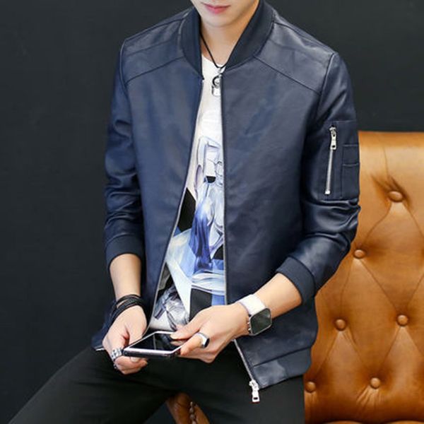 fashion men camouflage leather jacket spring autumn stand collar casual pu coat mens motorcycle pu jacket male slim outerwear, Black
fashion men camouflage leather jacket spring autumn stand collar casual pu coat mens motorcycle pu jacket male slim outerwear, Black