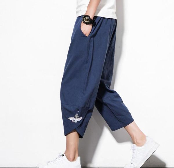 style harajuku plus size men trousers samurai costume loose japan fashion capris pants asian smart casual, Black
style harajuku plus size men trousers samurai costume loose japan fashion capris pants asian smart casual, Black