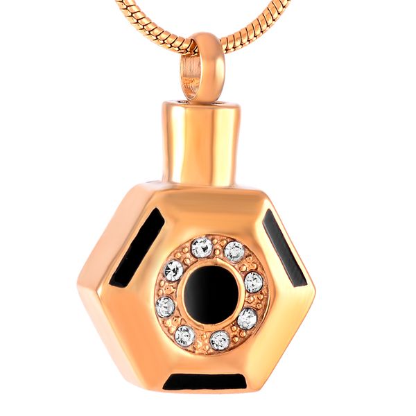 ijd9183 stainless steel cremation for ashes urn necklace gold polygon hexagon crystal memorial urn pendant with snake chain jewelry, Silver
ijd9183 stainless steel cremation for ashes urn necklace gold polygon hexagon crystal memorial urn pendant with snake chain jewelry, Silver