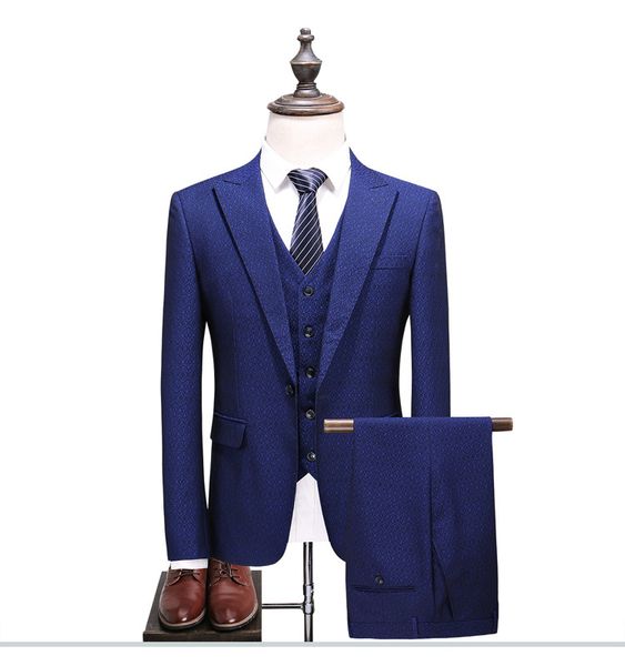 2019 new arrival men business suit slim fit classic male suits good quality wedding suits for men 3 pieces (jacket+pant+vest, White;black
2019 new arrival men business suit slim fit classic male suits good quality wedding suits for men 3 pieces (jacket+pant+vest, White;black