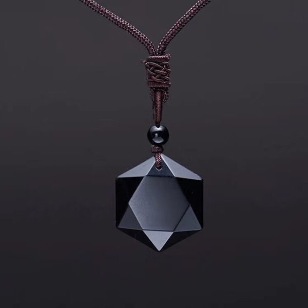 legenstar natural energy stone black obsidian lucky amulet pendant necklace for women men jewelry with rope drop shipping, Silver
legenstar natural energy stone black obsidian lucky amulet pendant necklace for women men jewelry with rope drop shipping, Silver