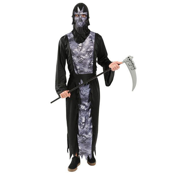 huihonshe halloween costumes skull skeleton monster demon ghost scary costume clothes robe for men, Black;red
huihonshe halloween costumes skull skeleton monster demon ghost scary costume clothes robe for men, Black;red