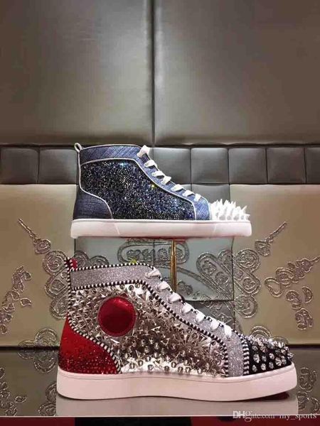 originals quality red bottom rantus orlato men's flat sneakers men shoes luxury print silver pik pik no limit rare studs rhinestones gr, Black
originals quality red bottom rantus orlato men's flat sneakers men shoes luxury print silver pik pik no limit rare studs rhinestones gr, Black