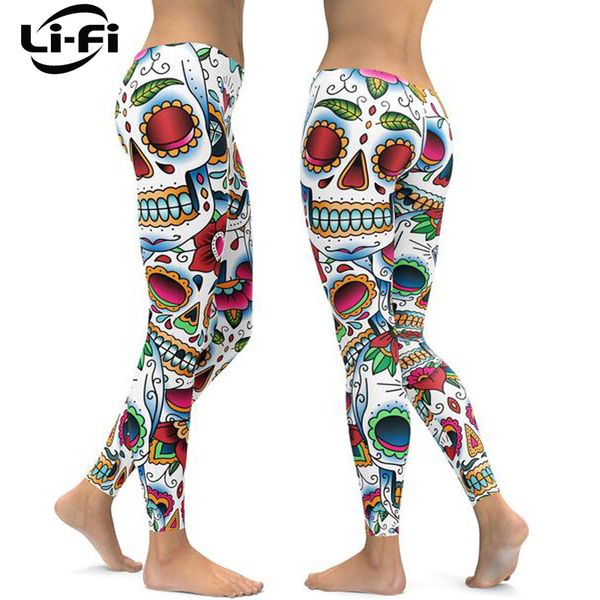 li-fi colorful dead sugar skull leggings yoga fitness workout leggings women tight push up yoga pants gym sports wear, White;red
li-fi colorful dead sugar skull leggings yoga fitness workout leggings women tight push up yoga pants gym sports wear, White;red