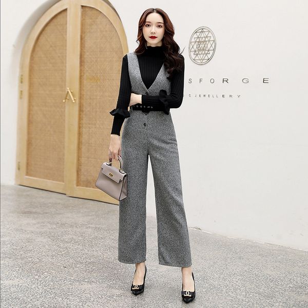 2020 spring new women office lady pockets body jumpsuits fashion v-neck high waist wide leg female rompers woman clothes d364, Black;white
2020 spring new women office lady pockets body jumpsuits fashion v-neck high waist wide leg female rompers woman clothes d364, Black;white