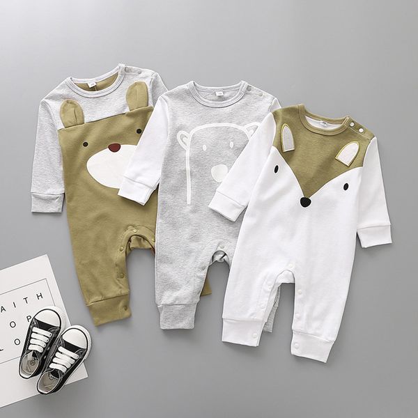 kids clothes newborn infant baby boy girl cartoon animal cotton romper jumpsuit clothes girl clothing sets roupa infantil #p30, White
kids clothes newborn infant baby boy girl cartoon animal cotton romper jumpsuit clothes girl clothing sets roupa infantil #p30, White