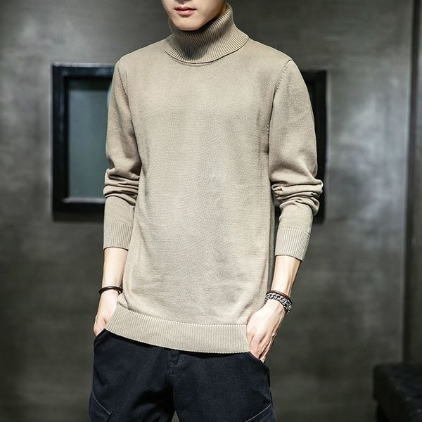 autumn khaki turtleneck sweater men high collar knitted sweaters oversize male pullover thick warm vintage casual boys xxxl, White;black
autumn khaki turtleneck sweater men high collar knitted sweaters oversize male pullover thick warm vintage casual boys xxxl, White;black