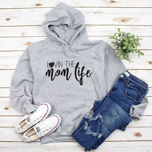 lovin the mom life hoodie pullovers jumper gife 100% cotton mother's day grunge women pullovers graphic sweatshirt hoody top, Black
lovin the mom life hoodie pullovers jumper gife 100% cotton mother's day grunge women pullovers graphic sweatshirt hoody top, Black