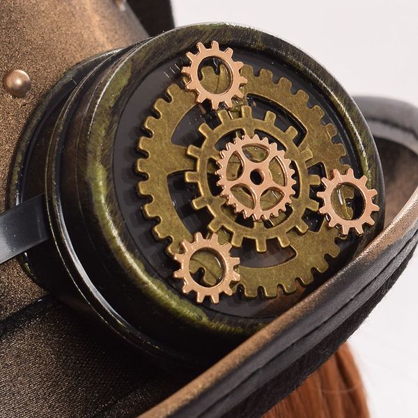 steampunk hat women men retro gothic cat ear patch gear glasses bowler er billy cock groom hats fedora head wear, Blue;gray
steampunk hat women men retro gothic cat ear patch gear glasses bowler er billy cock groom hats fedora head wear, Blue;gray