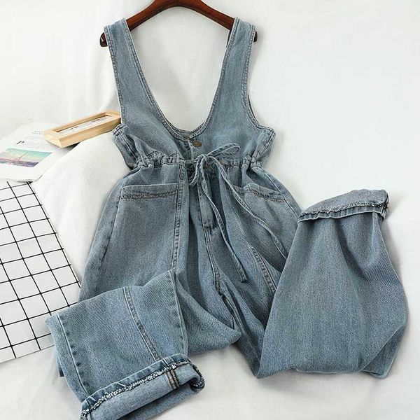gagarich v neck off shoulder sleeveless denim jumpsuits women high waist hip sashes wide leg bodysuit summer loose playsuit, Black;white
gagarich v neck off shoulder sleeveless denim jumpsuits women high waist hip sashes wide leg bodysuit summer loose playsuit, Black;white