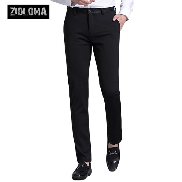 zioloma men's slim fit flat-front suit separate formal wedding business dress pants, White;black
zioloma men's slim fit flat-front suit separate formal wedding business dress pants, White;black