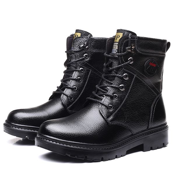 full grain cow leather man boots low heel genuine leather man shoes winter warm shoes for men anti-skid army boots zy663, Black
full grain cow leather man boots low heel genuine leather man shoes winter warm shoes for men anti-skid army boots zy663, Black