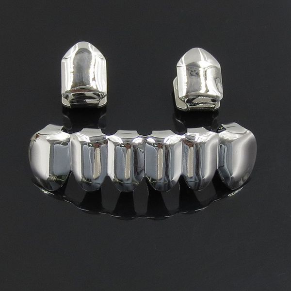 hip hop teeth braces luxury fashion men women rappers teeth grillz jewelry gold silver plated dental grills, Black
hip hop teeth braces luxury fashion men women rappers teeth grillz jewelry gold silver plated dental grills, Black
