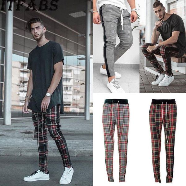 plaid pant мужские брюки мода модные мужские брюки боковая полоса проверить спортивный костюм днища тощий пот плед брюки фитнес шнурок elast, Black
plaid pant мужские брюки мода модные мужские брюки боковая полоса проверить спортивный костюм днища тощий пот плед брюки фитнес шнурок elast, Black