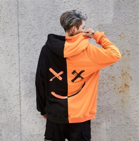 men hoodies sweatshirts smile print headwear hoodie hip hop streetwear clothing us size s-xl, Black
men hoodies sweatshirts smile print headwear hoodie hip hop streetwear clothing us size s-xl, Black