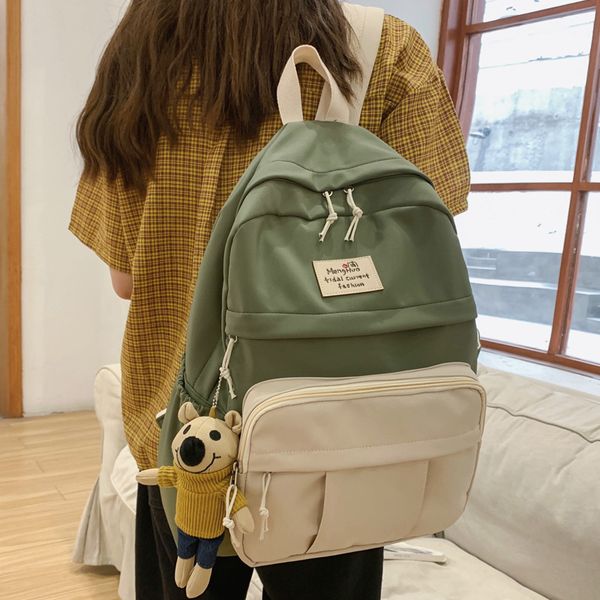 dcimor new panelled waterproof nylon bag women backpack female schoolbag for teenage girls travel backpack mochilas
dcimor new panelled waterproof nylon bag women backpack female schoolbag for teenage girls travel backpack mochilas