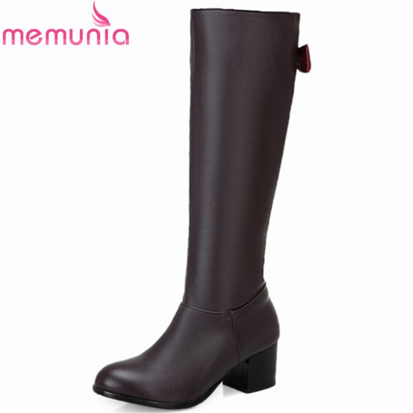 memunia 2020 big size 50 women knee high boots zip round toe bowknot autumn winter boots simple high heels dress shoes woman, Black
memunia 2020 big size 50 women knee high boots zip round toe bowknot autumn winter boots simple high heels dress shoes woman, Black