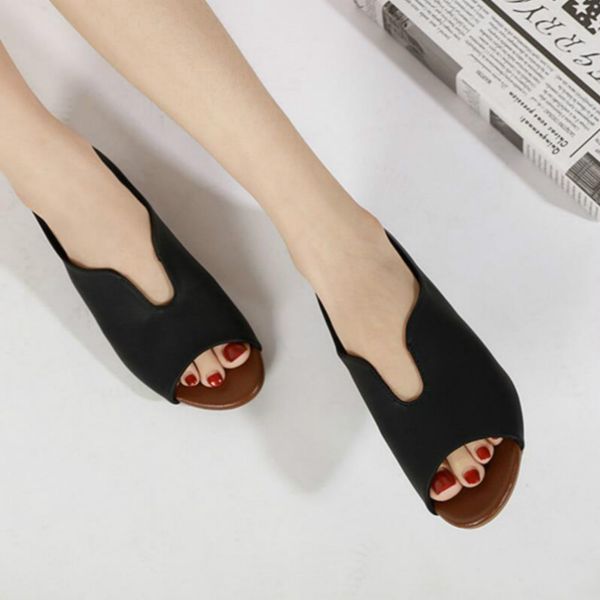 new 2020 summer fish mouth women roman sandals wedges plus size comfortable soft pu leather peep toe casual shoes woman, Black
new 2020 summer fish mouth women roman sandals wedges plus size comfortable soft pu leather peep toe casual shoes woman, Black