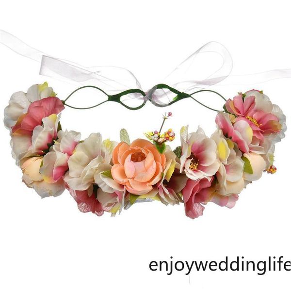 country flower bridal floral crown cute hair band wreath mint head wreath wedding headpiece bridesmaid women hair accessories cpa1893, Silver
country flower bridal floral crown cute hair band wreath mint head wreath wedding headpiece bridesmaid women hair accessories cpa1893, Silver