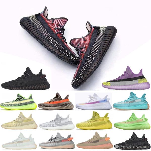 2020 kanye west yeehu yecheil black static 3m reflective running shoes gid glow true form clay butter men women designer sneakers 36-48
2020 kanye west yeehu yecheil black static 3m reflective running shoes gid glow true form clay butter men women designer sneakers 36-48
