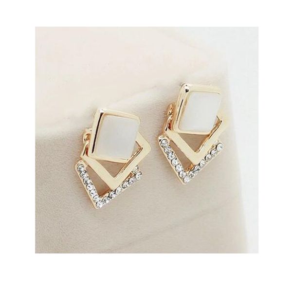 grace jun(tm)square shape opal rhinestone clip on earrings without piercing for women party jewelry ear clip, Silver
grace jun(tm)square shape opal rhinestone clip on earrings without piercing for women party jewelry ear clip, Silver