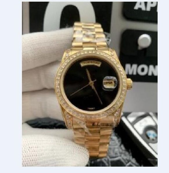 fashion shipping black diamond bezel wristwatch stainless steel dial asia bracelet gold 2813 luxury automatic watch men psgan, Slivery;brown
fashion shipping black diamond bezel wristwatch stainless steel dial asia bracelet gold 2813 luxury automatic watch men psgan, Slivery;brown