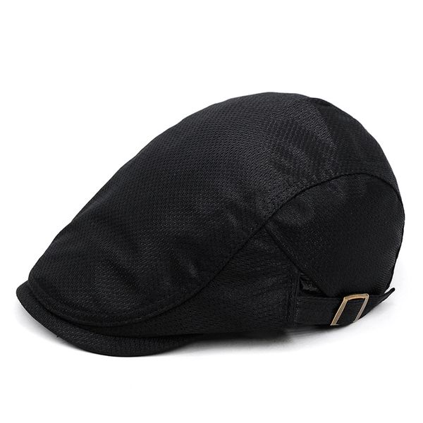 2020 summer breathable mesh beret men's simple solid color casual hat ladies all-match fashion painter hat, Blue;gray
2020 summer breathable mesh beret men's simple solid color casual hat ladies all-match fashion painter hat, Blue;gray