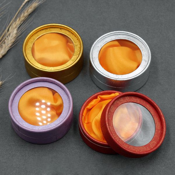 round jewelry display case with clear window bracelet ring bangle package boxes fashion gift box
round jewelry display case with clear window bracelet ring bangle package boxes fashion gift box
