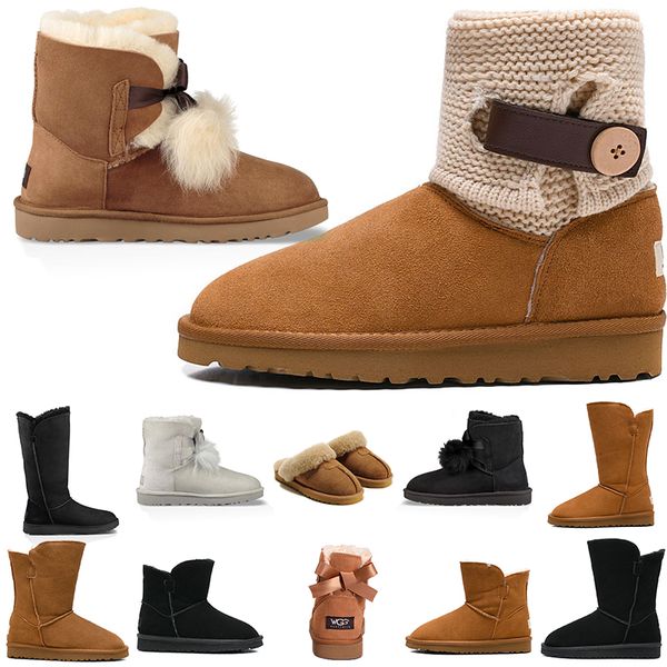 Snow Winter Leather Women Australia Classic kneel half Boots Ankle over the knee booties Black Grey chestnut navy blue red Womens girl shoes
Snow Winter Leather Women Australia Classic kneel half Boots Ankle over the knee booties Black Grey chestnut navy blue red Womens girl shoes