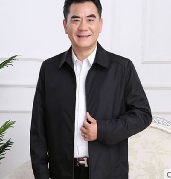 spring and autumn jacket men's jacket autumn thin men's, Black;brown
