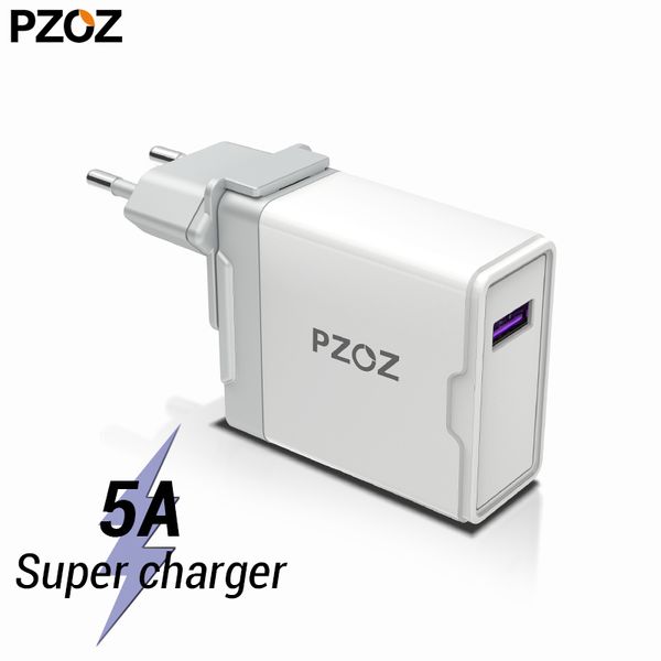 super cargador pzoz 5a adaptador de enchufe europeo para huawei p20 p10 mate 20 pro 10 lite honor carga rápida cargador usb 5 v/4.5a
super cargador pzoz 5a adaptador de enchufe europeo para huawei p20 p10 mate 20 pro 10 lite honor carga rápida cargador usb 5 v/4.5a