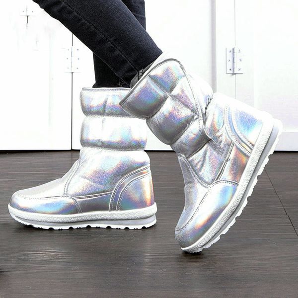 new winter fashion women boots mixed natural wool female warm boots waterproof thick fur full size silver lady snow boots, Black
new winter fashion women boots mixed natural wool female warm boots waterproof thick fur full size silver lady snow boots, Black