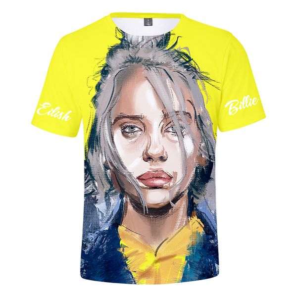 singer billie eilish 3d printed t shirt cool summer fashion o-neck short sleeve tshirt streetwear tee, White;black
singer billie eilish 3d printed t shirt cool summer fashion o-neck short sleeve tshirt streetwear tee, White;black